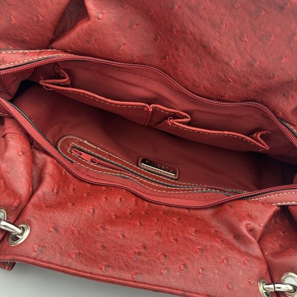Rosetti Red Faux Leather Tote Bag - Picture 6 of 6